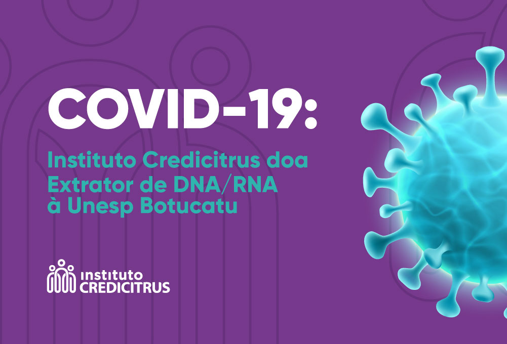 Instituto Credicitrus doa à Unesp Extrator de DNA/RNA para detecção do Covid-19