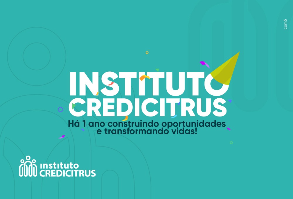 Instituto Credicitrus comemora 1 ano de atividades em mais de 60 municípios