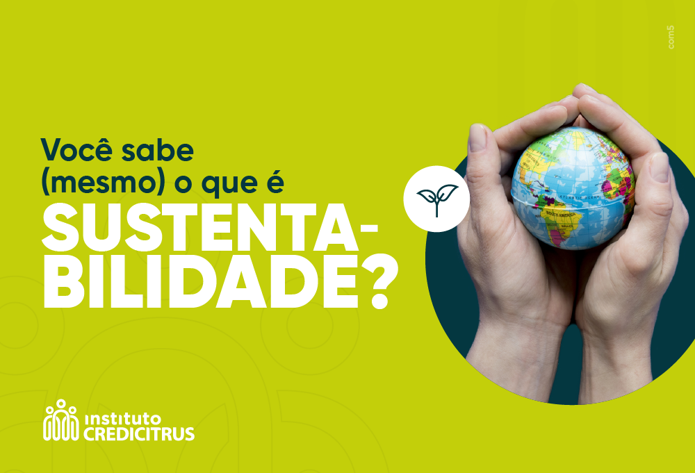 Você sabe mesmo o que é sustentabilidade?