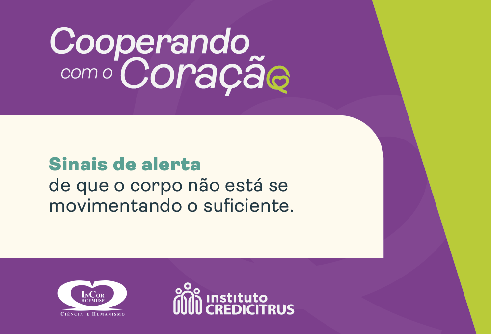Sinais de alerta de que o corpo não está se movimentando o suficiente