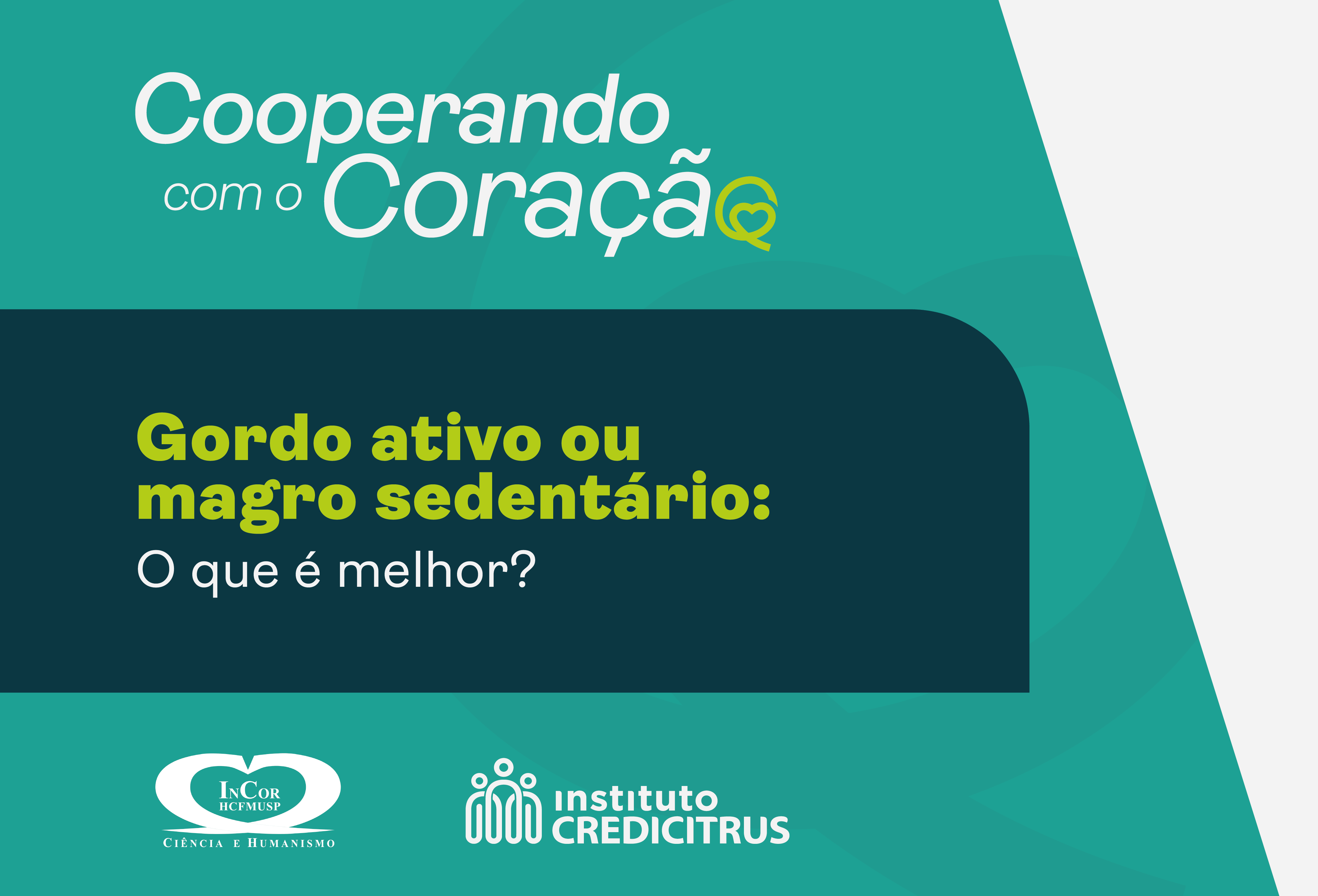 Gordo ativo ou magro sedentário: o que é melhor?